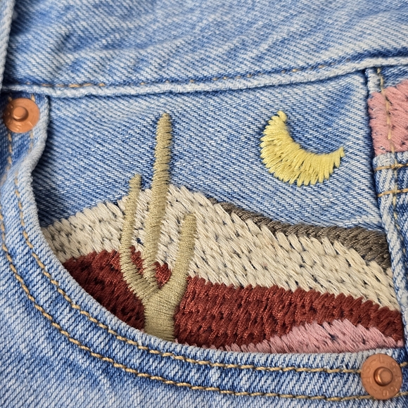 NWT W23 00 Levi's 501 Original Fit Desert Utopia - Picture 7 of 12